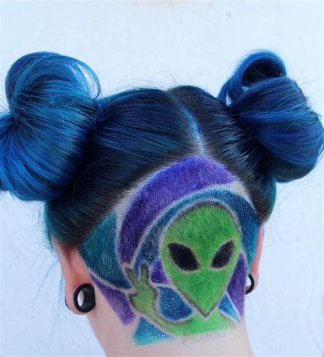 cute alien hairstyles